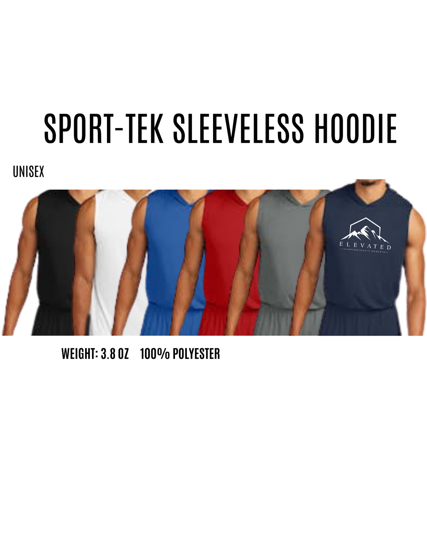 Sleeveless Dri-Fit Hoodie (Pick your design)