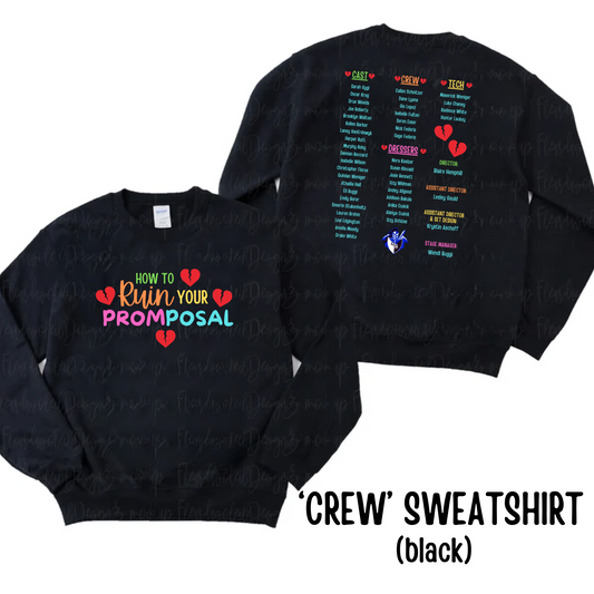 Crew: Crewneck Sweatshirt (Black)