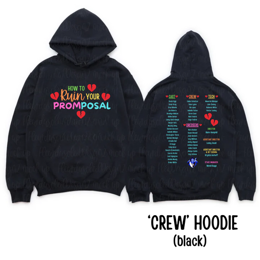 Crew: Hoodie (Black)
