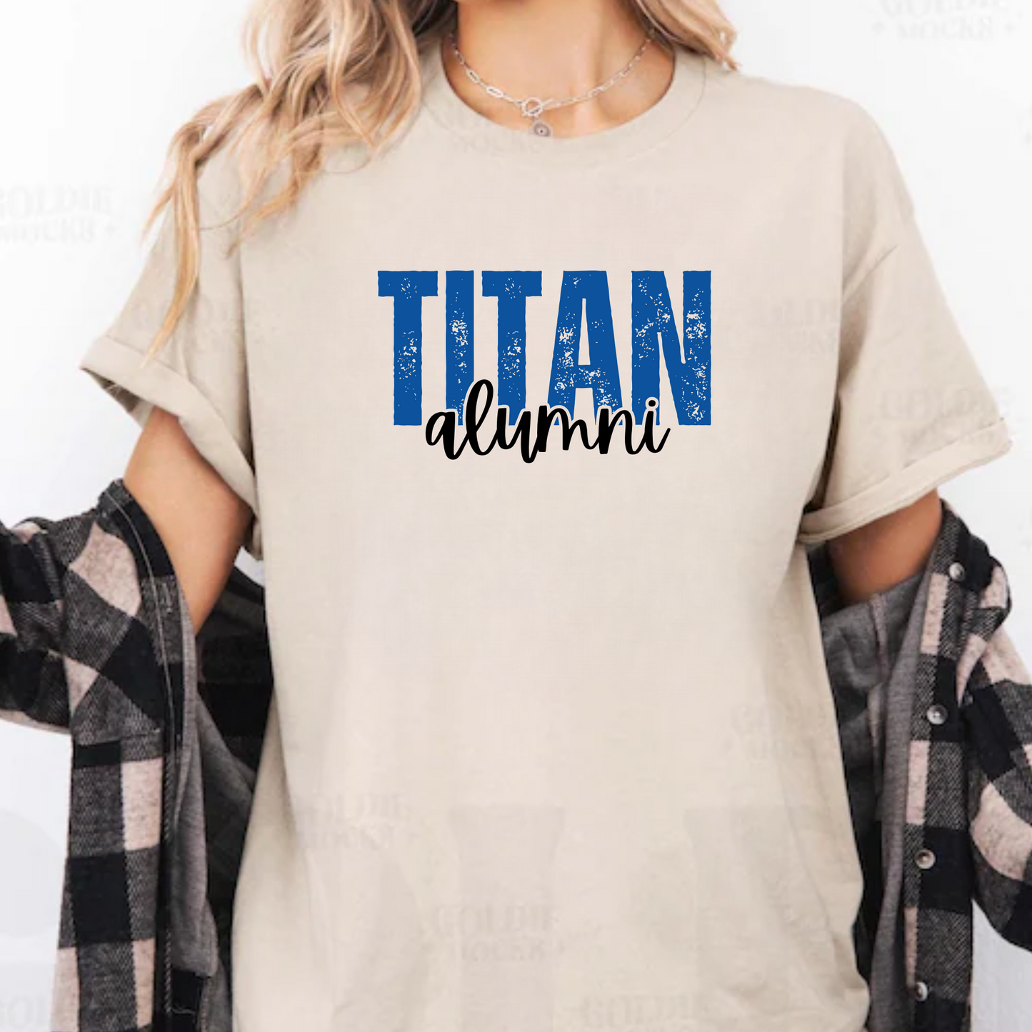 Titan Alumni (Cursive)