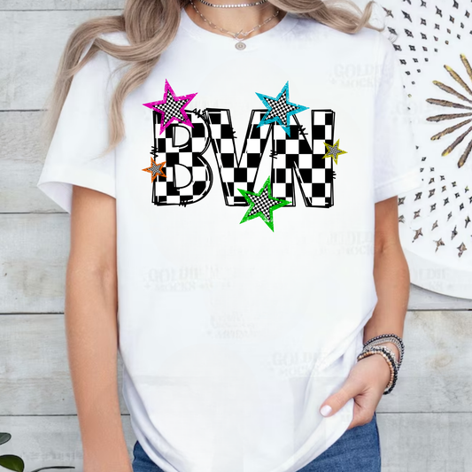 BVN Checkered Stars