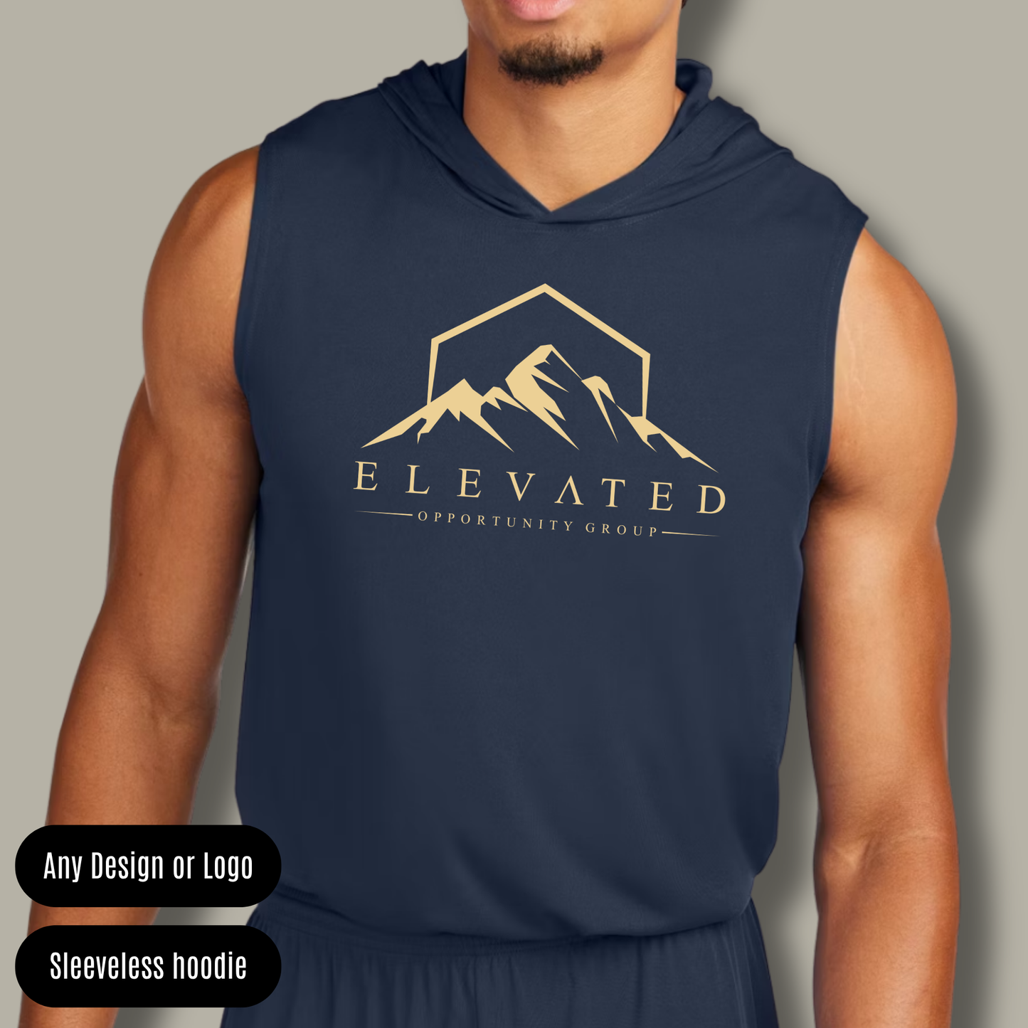 Sleeveless Dri-Fit Hoodie (Pick your design)