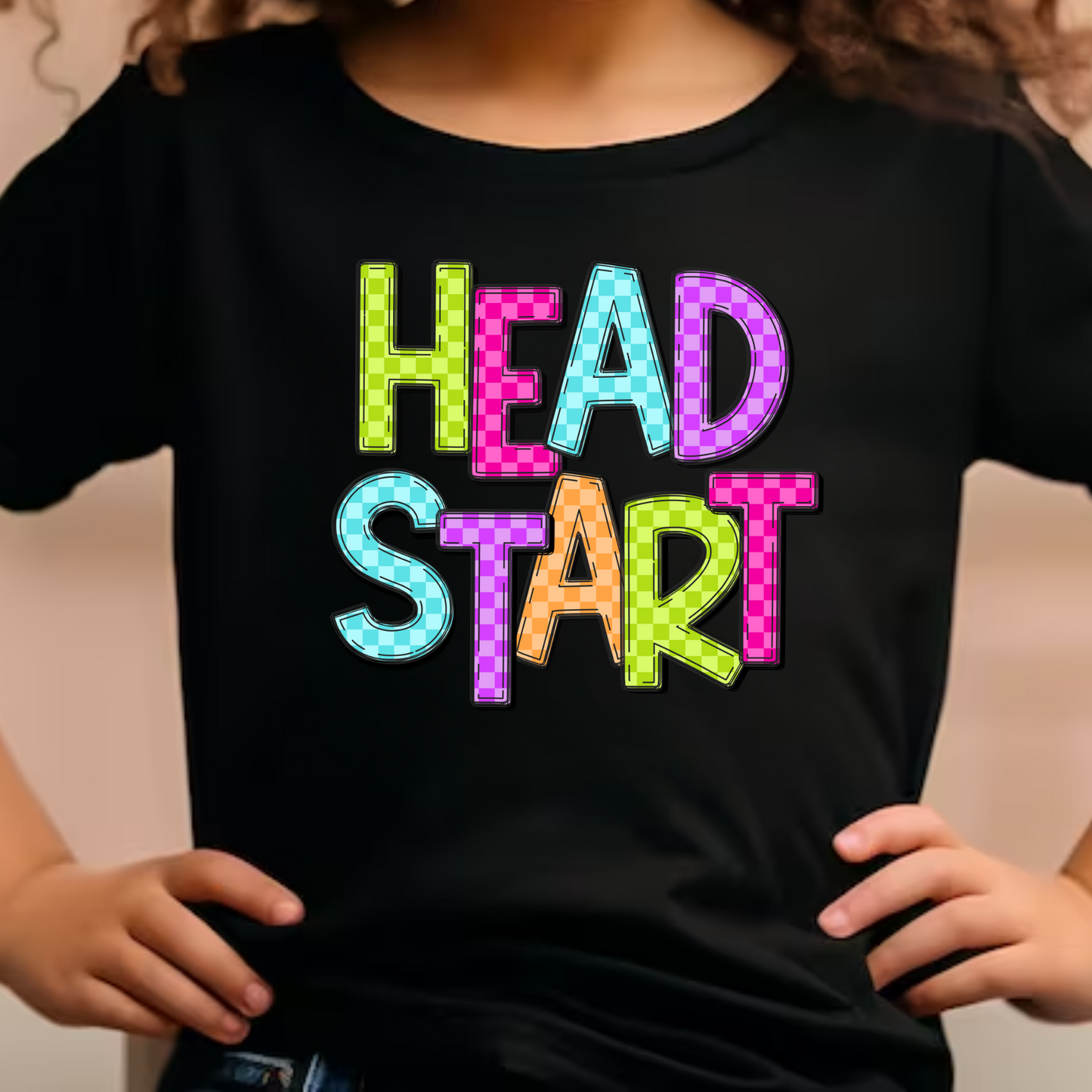Head Start Checked Letters