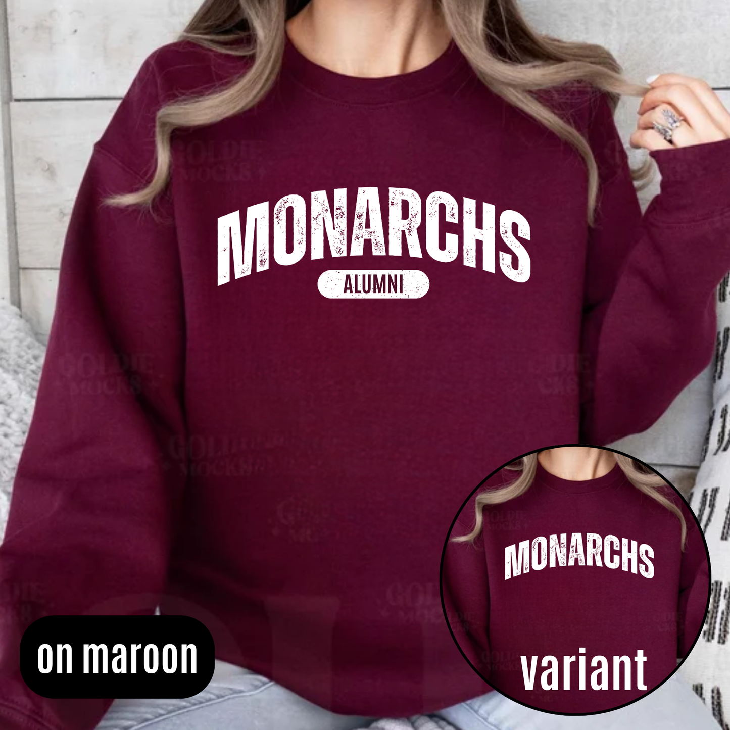 Monarchs University (Customize colors)