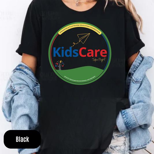 Kids Care Circle (on black)