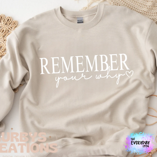 Remember your why